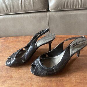 Black Bandolini Patent leather Heels